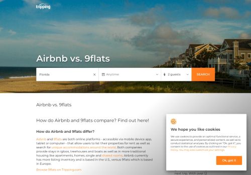 
                            7. ​Airbnb vs. 9flats | Tripping.com Rentals | Tripping.com