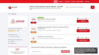 
                            12. Airbnb.com kod rabatowy | 100zł | Luty 2019 | Skorzystaj! - Picodi Polska