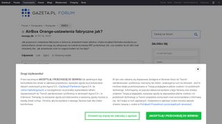 
                            7. AirBox Orange-ustawienia fabryczne jak? - Komputer - Forum ...