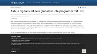 
                            9. Airbus digitalisiert sein globales Hotelprogramm mit HRS