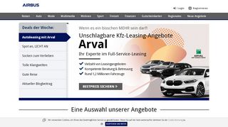 
                            12. Airbus Group - Mitarbeitervorteile: Welcome