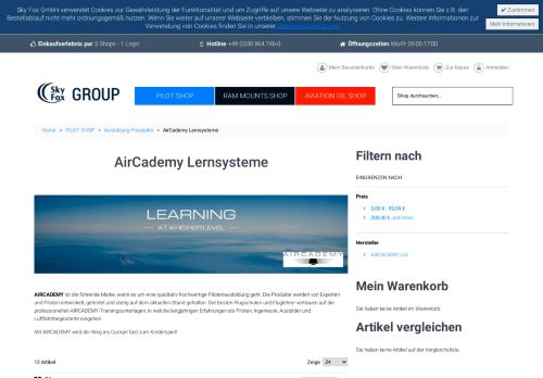 
                            12. AirCademy Lernsysteme - Ausbildung Privatpilot - PILOT SHOP ...