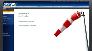 
                            12. Aircraft Info Desk - Bremer Verein für Luftfahrt e.V.