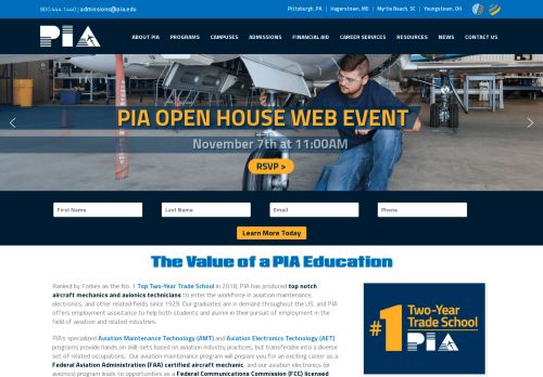 
                            10. Aircraft Mechanic and Avionics Training - PIA: School for Aviation ...