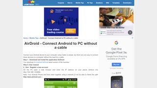 
                            11. AirDroid - Connect Android to PC without a cable - WEBTECH 360