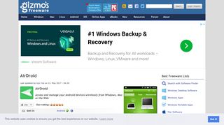 
                            11. AirDroid | Gizmo's Freeware