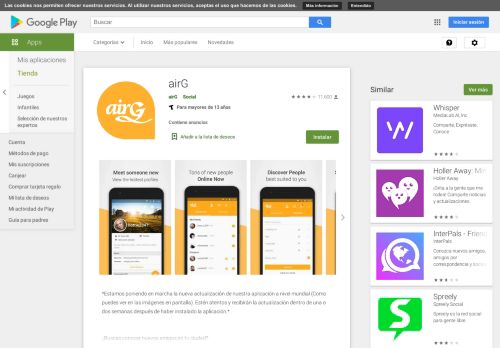 
                            5. airG - Aplicaciones en Google Play
