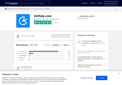 
                            10. AirHelp.com | Leggi le recensioni dei servizi di www.airhelp.com/en