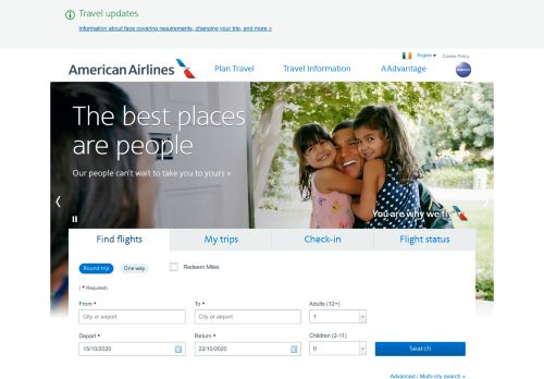 
                            10. Airline Tickets and Airline Reservations from American Airlines | aa.com