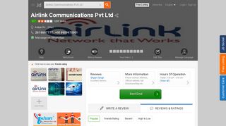 
                            13. Airlink Communications Pvt Ltd, Adajan Dn - Internet Service ...