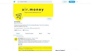 
                            4. air.money (@airmoneyonline) | Twitter