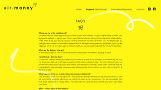 
                            10. air.money | FAQ's