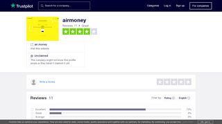 
                            11. airmoney Reviews | Read Customer Service Reviews of air.money