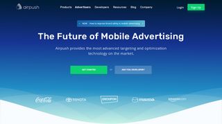 
                            10. Airpush: Mobile Ad Network | Mobile App Monetization