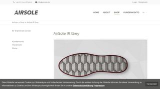 
                            8. AirSole IR Grey - AirSole