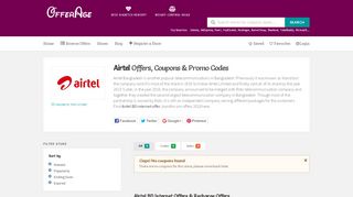 
                            10. Airtel BD Internet Offer, Recharge and Bondho SIM Offer 2019 - OfferAge