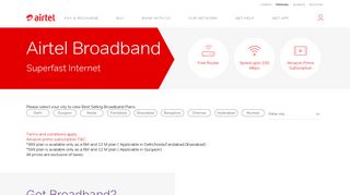 
                            12. Airtel Broadband