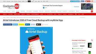 
                            3. Airtel Introduces 2GB of Free Cloud Backup with myAirtel App ...