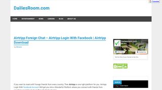 
                            13. Airtripp Foreign Chat - Airtripp Login With Facebook | Airtripp ...