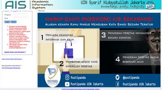 
                            3. AIS (Academic Information System)