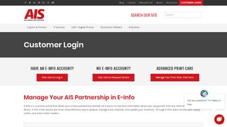 
                            9. AIS Customer Login - AIS Las Vegas