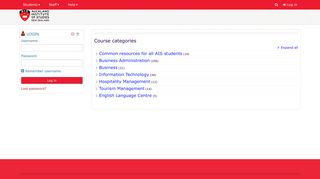 
                            6. AIS Moodle - Auckland Institute of Studies