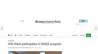 
                            6. AIS-West participates in NASA program | School | ...