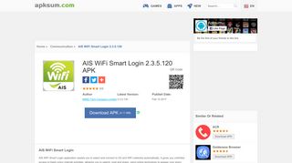 
                            9. AIS WiFi Smart Login APK 2.3.5.120 - download free apk from APKSum