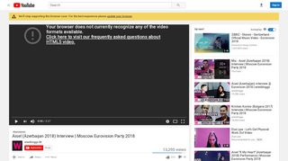 
                            13. Aisel (Azerbaijan 2018) Interview | Moscow Eurovision Party 2018 ...