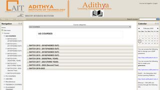 
                            3. AIT LMS: UG COURSES