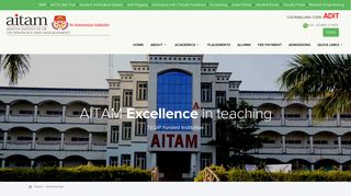 
                            2. AITAM - Autonomous Institution
