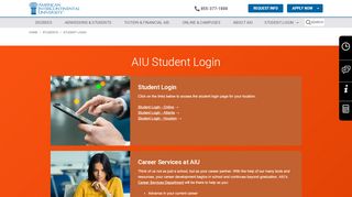 
                            13. AIU Student Login | American Intercontinental University