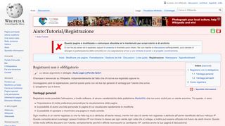 
                            6. Aiuto:Tutorial/Registrazione - Wikipedia