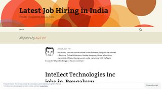 
                            7. Aivil Vin | Latest Job Hiring in India