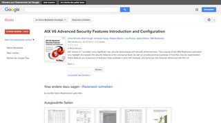 
                            8. AIX V6 Advanced Security Features Introduction and Configuration