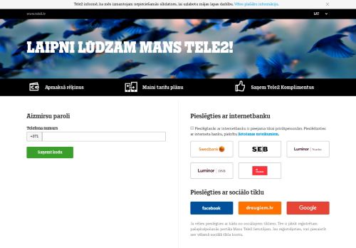 
                            4. Aizmirsu paroli - Mans Tele2