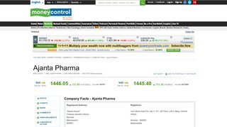 
                            10. Ajanta Pharma Management - Moneycontrol