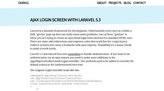 
                            10. Ajax login screen with Laravel 5.3 - DGrigg - Craft CMS and Laravel ...