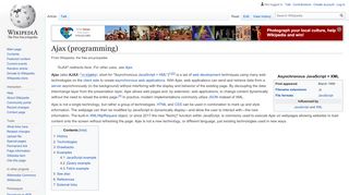 
                            13. Ajax (programming) - Wikipedia