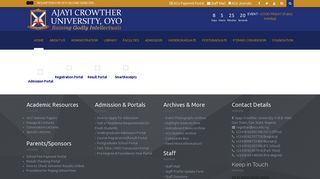 
                            3. Ajayi Crowther University | Portal - Ajayi Crowther University, Oyo