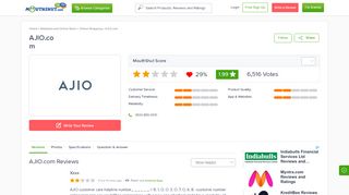 
                            10. AJIO.COM | AJIO.COM Reviews - MouthShut.com