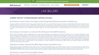 
                            13. Ajmer Vidyut Vitran Nigam Limited Bharat Bill Payment System (BBPS ...