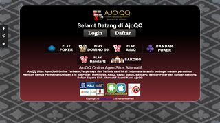 
                            7. AjoQQ | Poker Online | Domino 99 | BandarQ Terpercaya