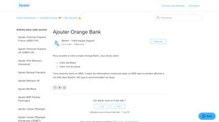 
                            13. Ajouter Orange Bank – Centre d'aide Bankin'