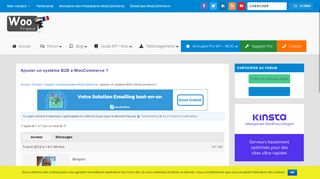 
                            2. Ajouter un système B2B a WooCommerce ? | Communauté WooCommerce France