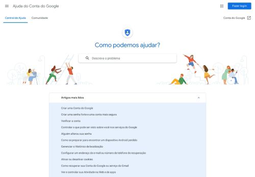 
                            4. Ajuda do Conta do Google - Google Support