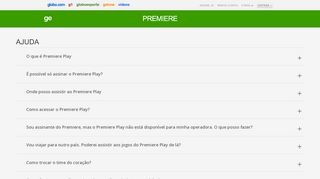 
                            5. Ajuda - Premiere | Globosat Play