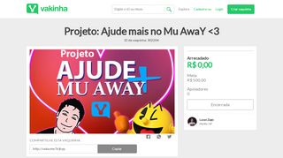 
                            13. Ajude mais no Mu AwaY &lt - Vakinha