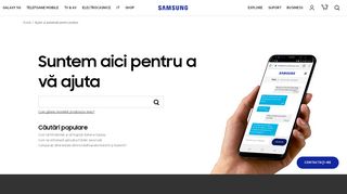 
                            5. Ajutor și asistență pentru produs | Samsung Suport Romania