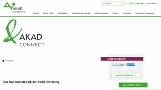 
                            4. AKAD Connect l AKAD University